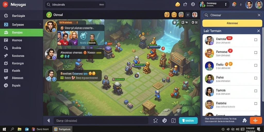 Screenshoot pertama menunjukkan tampilan awal yang menarik.