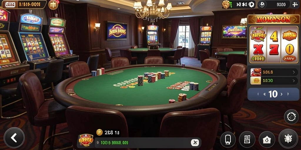 Tampilan slot yang penuh warna dan menarik.