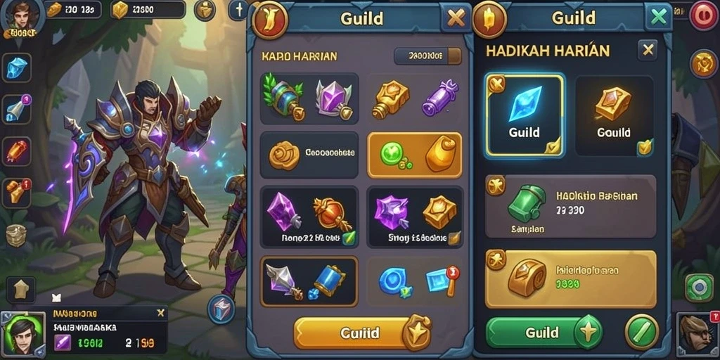 Tampilan grafis yang memukau dan modern.