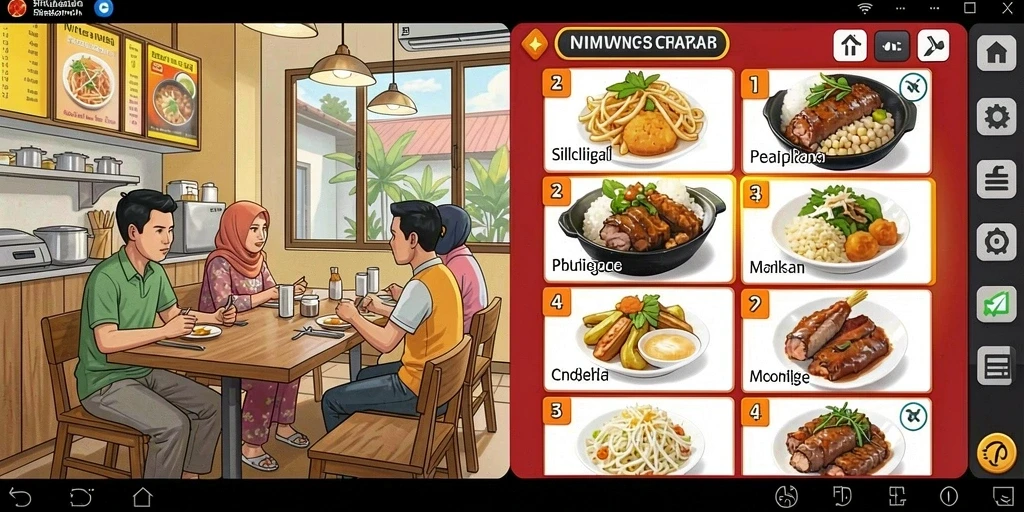 Tampilan antarmuka yang menarik dan mudah digunakan.