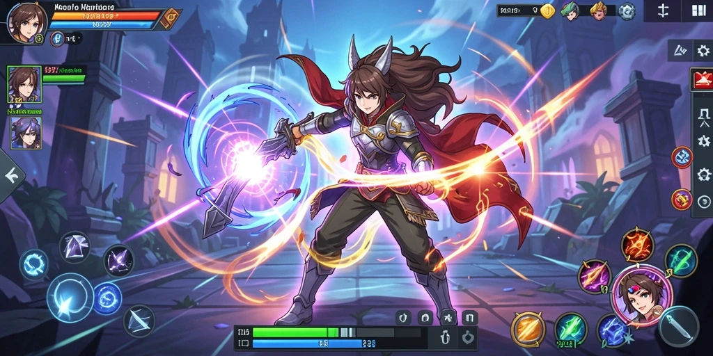Screenshot memperlihatkan grafis yang menakjubkan dari gameplay.