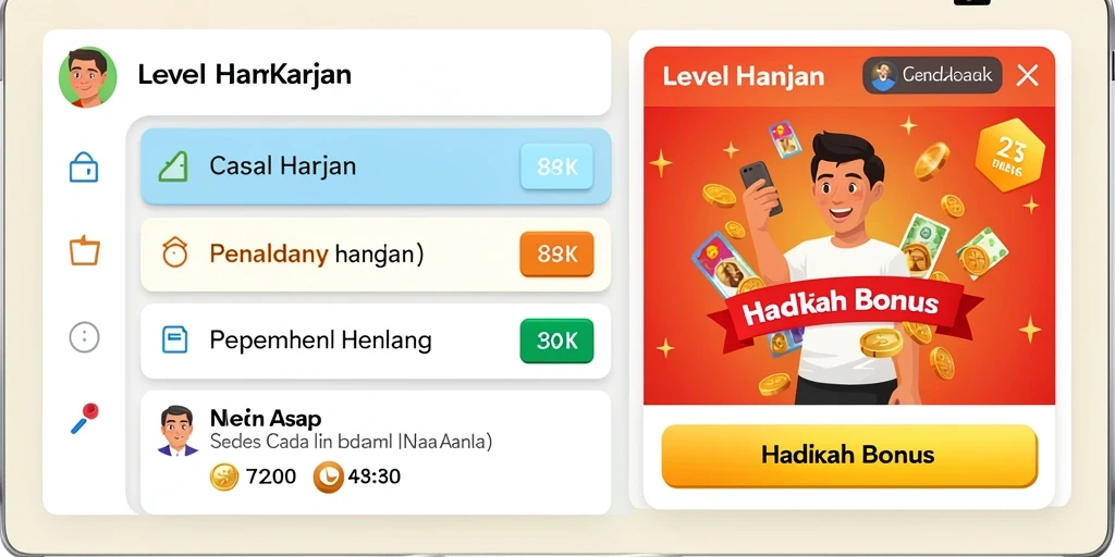 Tampilan antarmuka yang menarik dan intuitif.