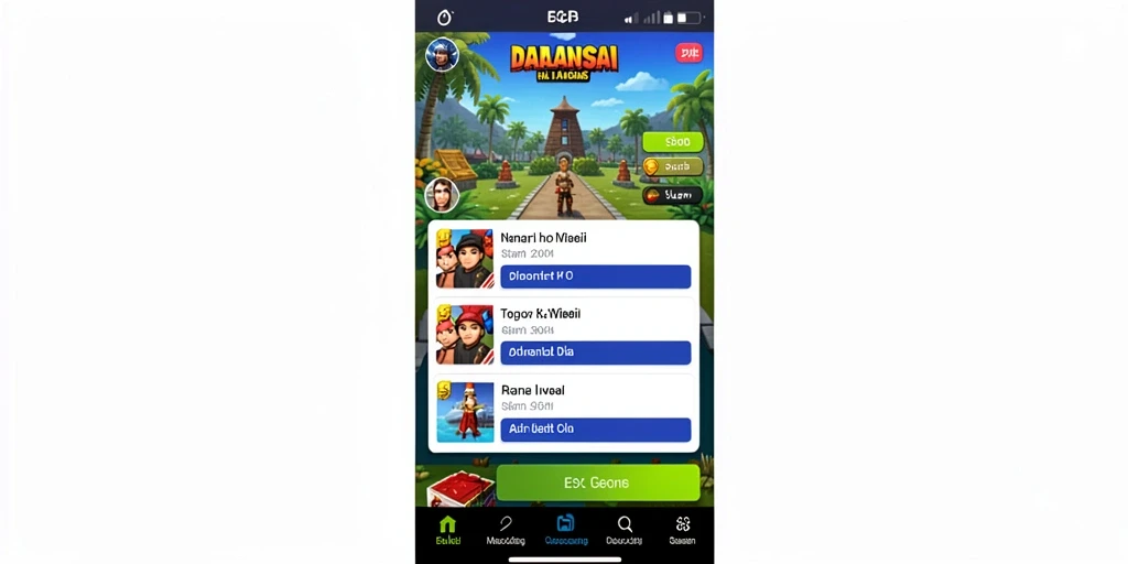 Tampilan awal yang menarik dan informatif.